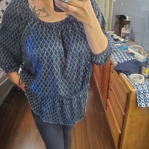 ⭐ Navy Dress shirt